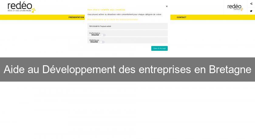 Aide au Développement des entreprises en Bretagne Aide au Développement des entreprises en Bretagne