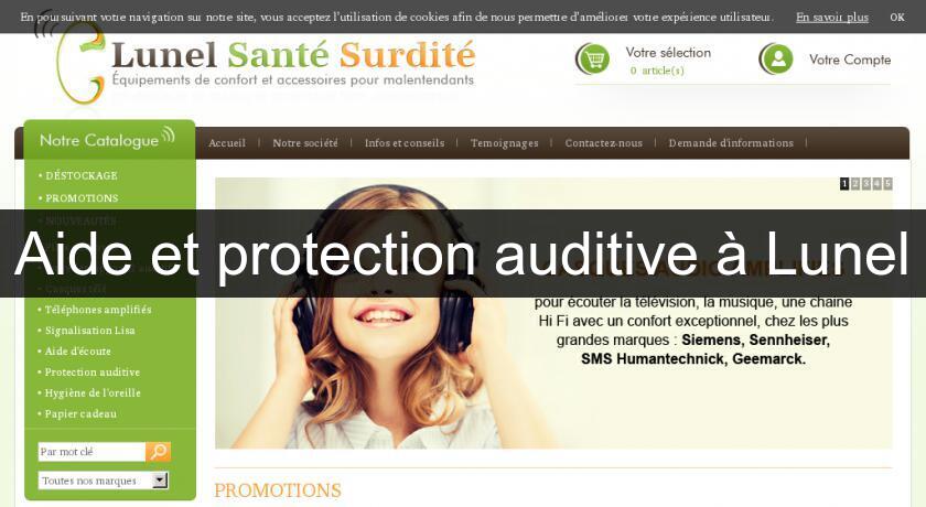 Aide et protection auditive à Lunel