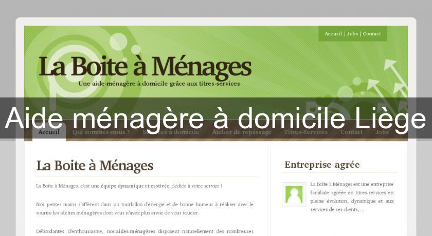 Aide ménagère à domicile Liège Aide ménagère à domicile Liège