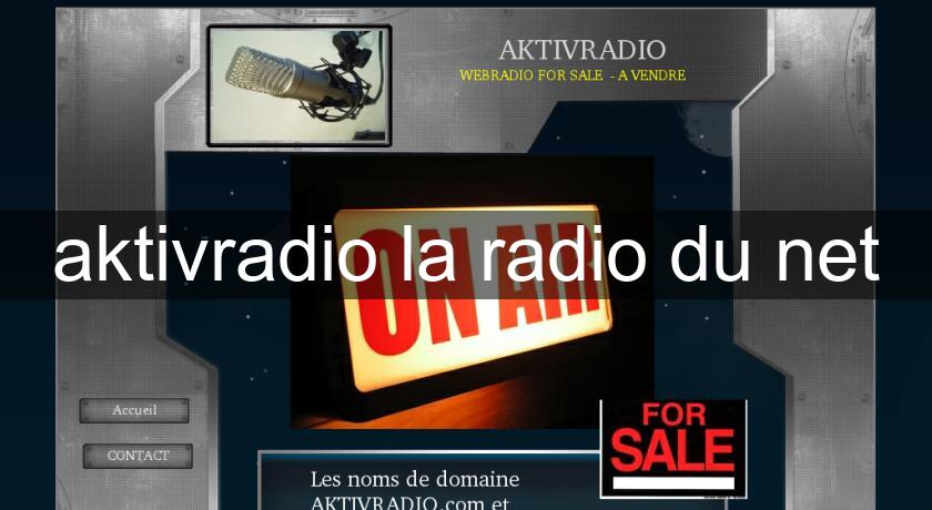 aktivradio la radio du net