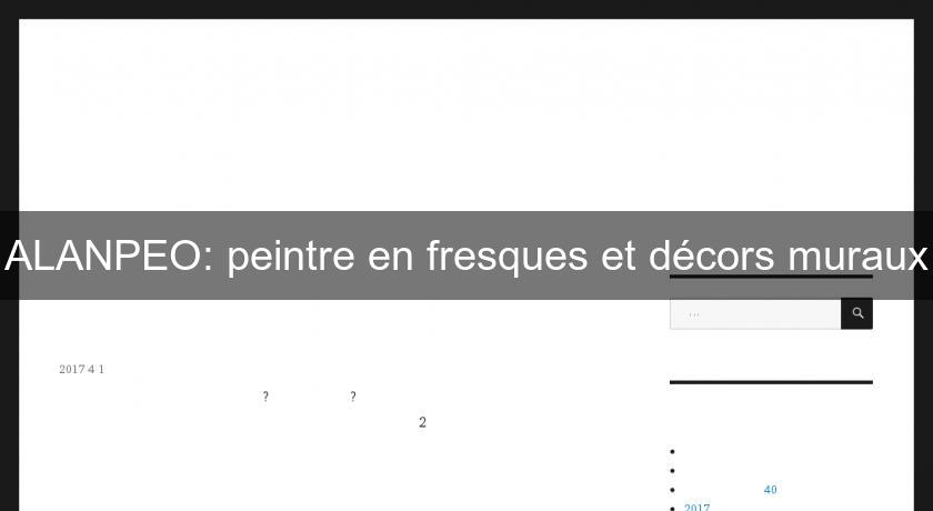 ALANPEO: peintre en fresques et décors muraux ALANPEO: peintre en fresques et décors muraux