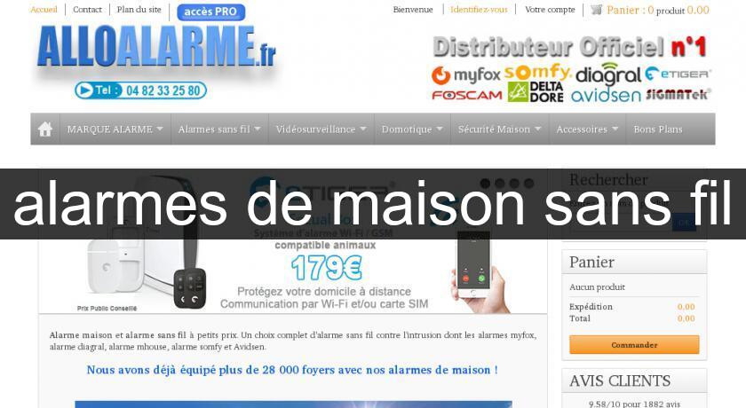 alarmes de maison sans fil alarmes de maison sans fil