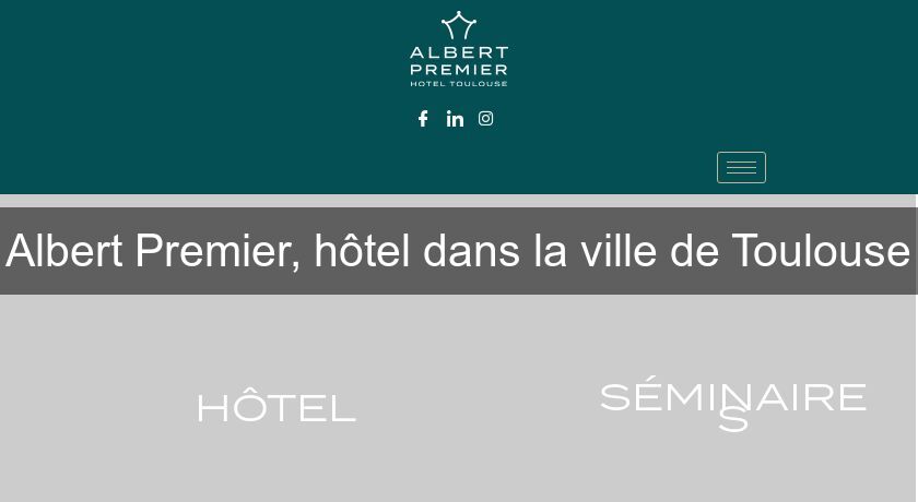 Albert Premier, hôtel dans la ville de Toulouse Albert Premier, hôtel dans la ville de Toulouse