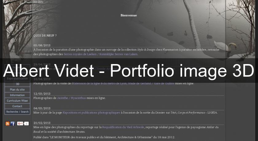 Albert Videt - Portfolio image 3D Albert Videt - Portfolio image 3D