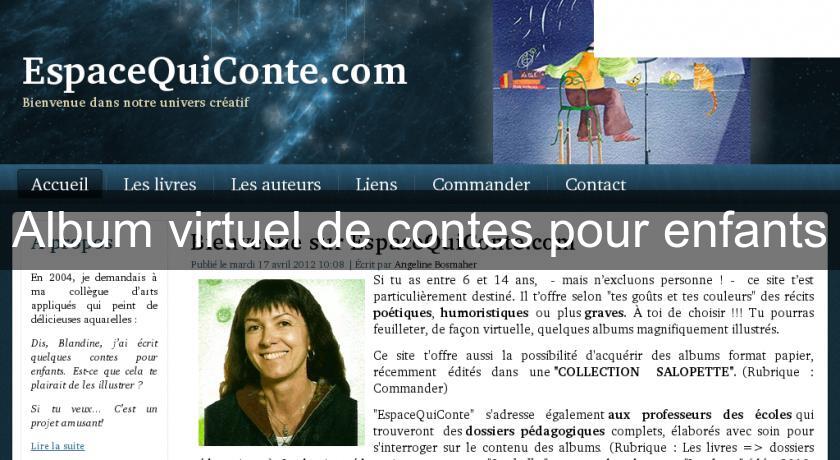 Album virtuel de contes pour enfants