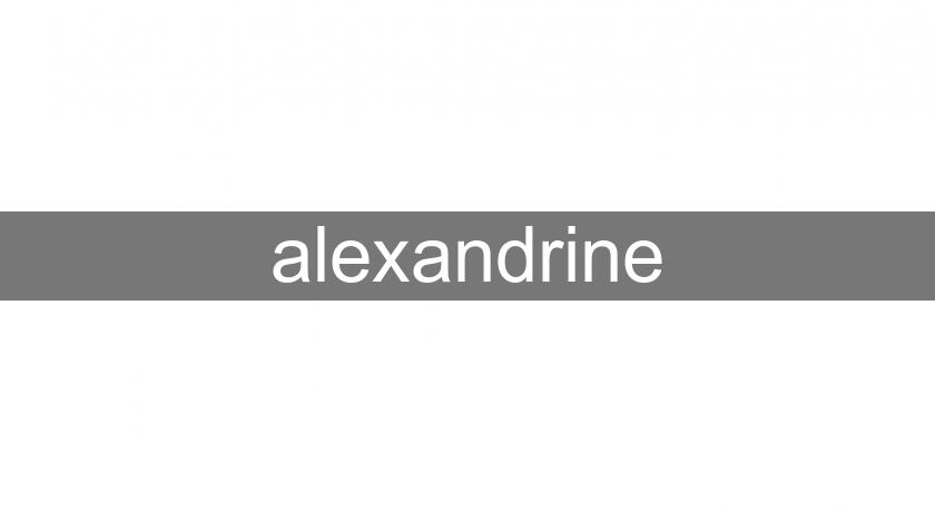 alexandrine alexandrine