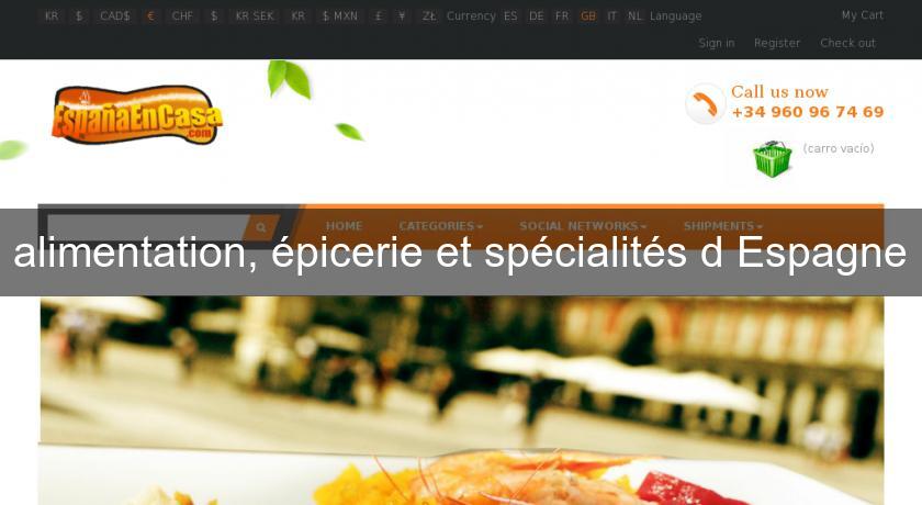 alimentation, épicerie et spécialités d'Espagne alimentation, épicerie et spécialités d'Espagne