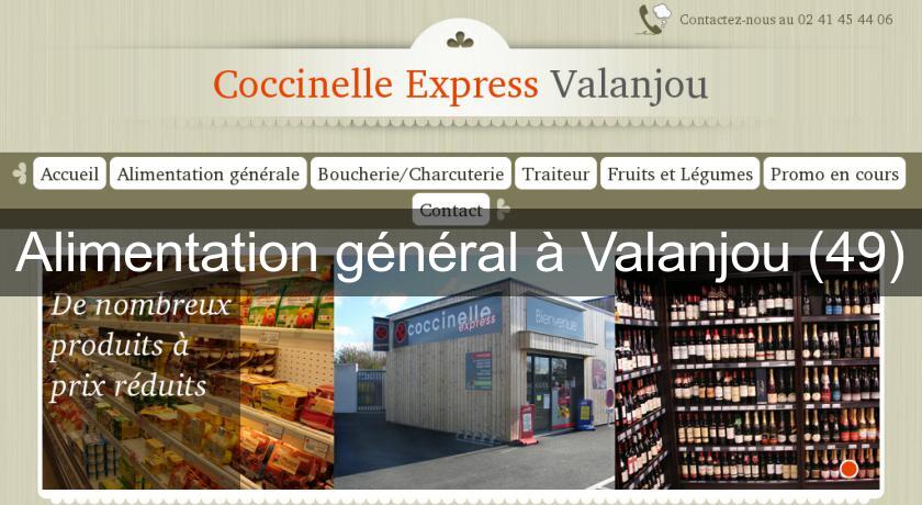 Alimentation général à Valanjou (49)