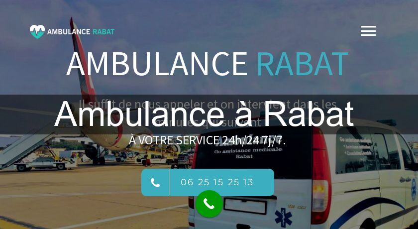 Ambulance à Rabat Ambulance à Rabat