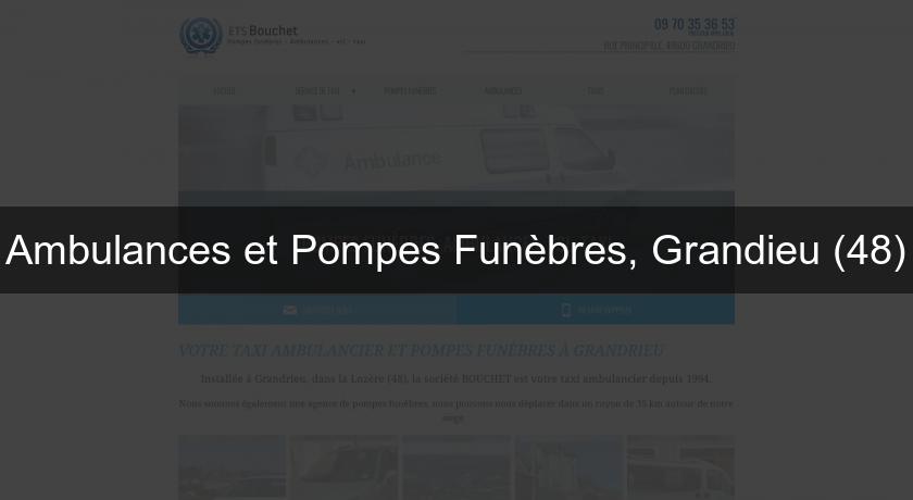 Ambulances et Pompes Funèbres, Grandieu (48) Ambulances et Pompes Funèbres, Grandieu (48)