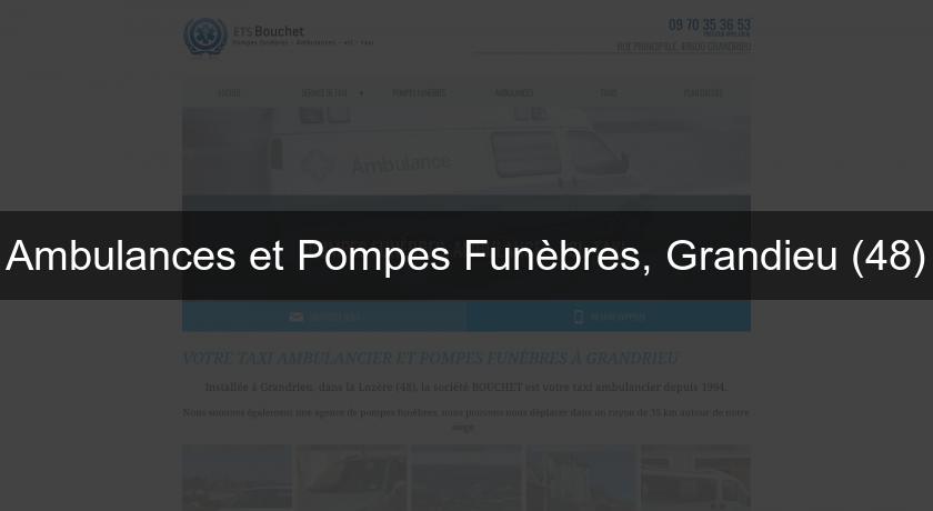 Ambulances et Pompes Funèbres, Grandieu (48)