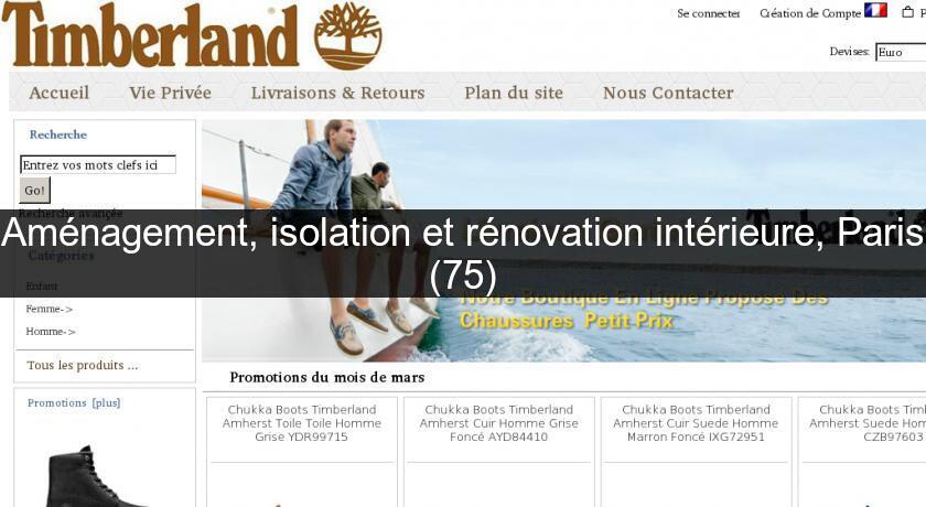 Aménagement, isolation et rénovation intérieure, Paris (75) Aménagement, isolation et rénovation intérieure, Paris (75)