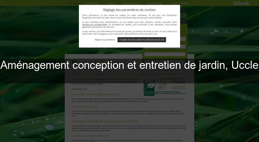 Aménagement conception et entretien de jardin, Uccle 