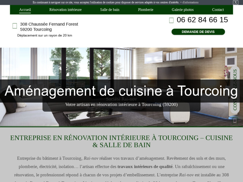 Aménagement de cuisine à Tourcoing Aménagement de cuisine à Tourcoing