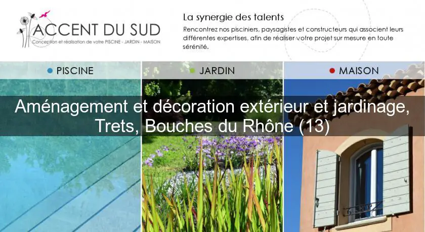 Aménagement et décoration extérieur et jardinage, Trets, Bouches du Rhône (13)