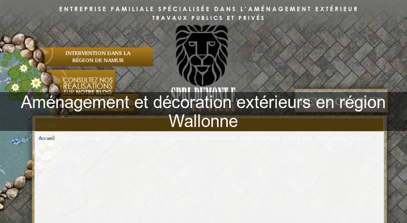 Aménagement et décoration extérieurs en région Wallonne