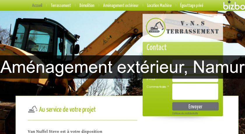 Aménagement extérieur, Namur