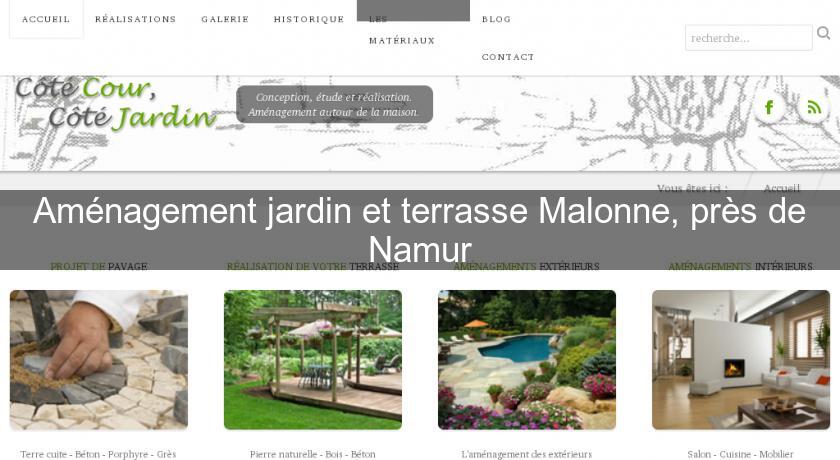 Aménagement jardin et terrasse Malonne, près de Namur Aménagement jardin et terrasse Malonne, près de Namur
