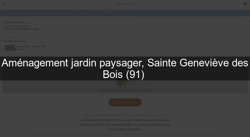Aménagement jardin paysager, Sainte Geneviève des Bois (91) Aménagement jardin paysager, Sainte Geneviève des Bois (91)