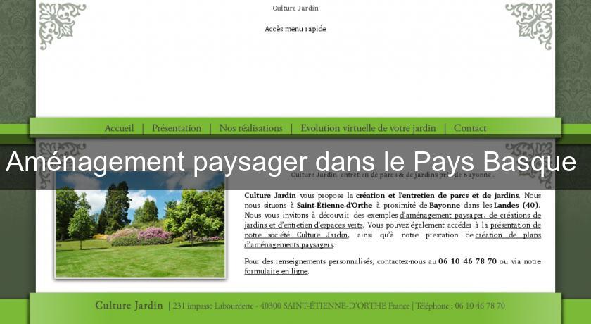 Aménagement paysager dans le Pays Basque Aménagement paysager dans le Pays Basque