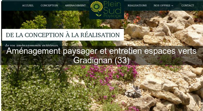 Aménagement paysager et entretien espaces verts Gradignan (33)