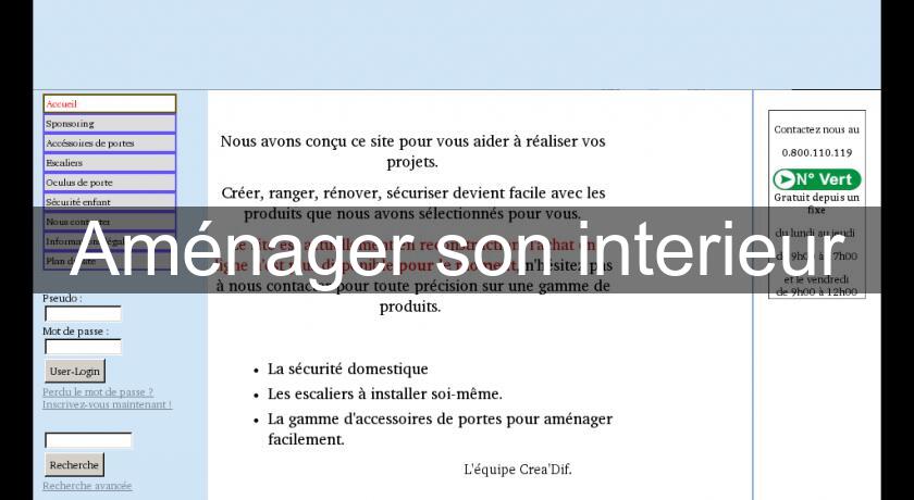 Aménager son interieur