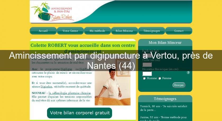 Amincissement par digipuncture à Vertou, près de Nantes (44)