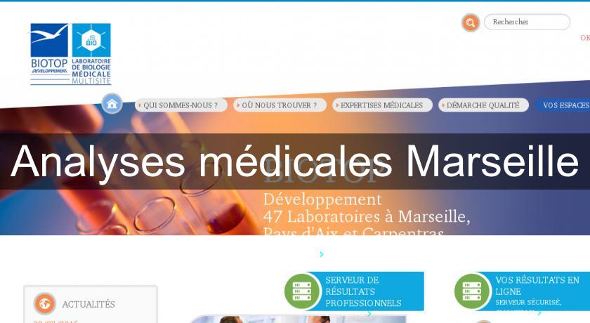 Analyses médicales Marseille Analyses médicales Marseille