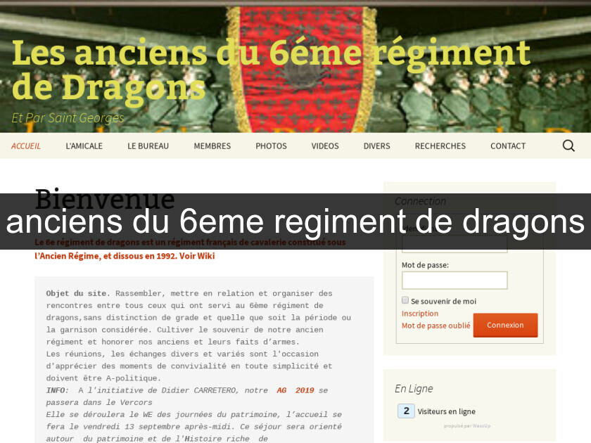 anciens du 6eme regiment de dragons