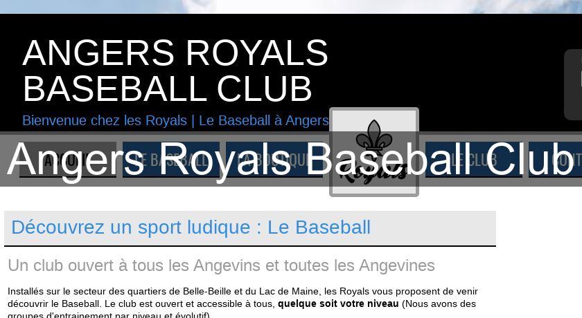 Angers Royals Baseball Club Angers Royals Baseball Club