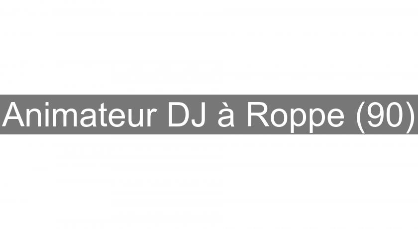 Animateur DJ à Roppe (90) Animateur DJ à Roppe (90)