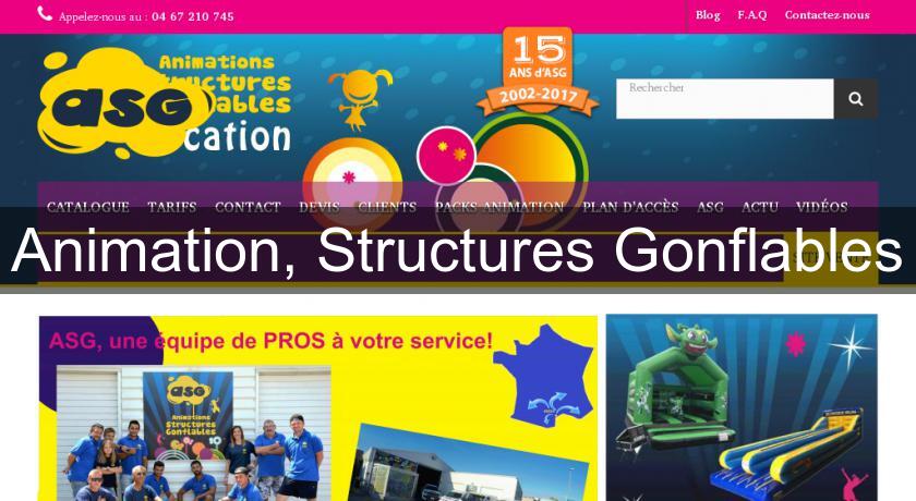 Animation, Structures Gonflables Animation, Structures Gonflables