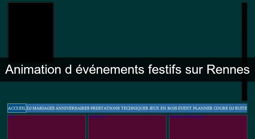 Animation d'événements festifs sur Rennes Animation d'événements festifs sur Rennes