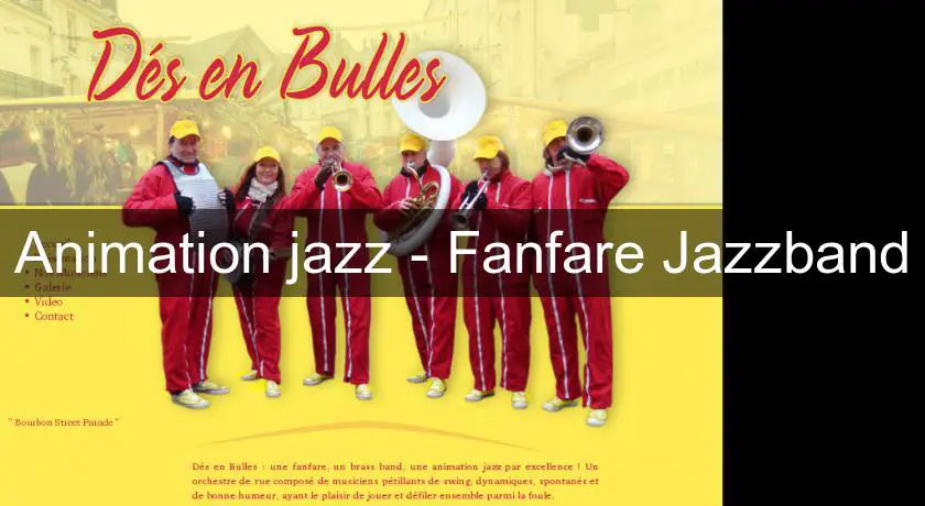 Animation jazz - Fanfare Jazzband