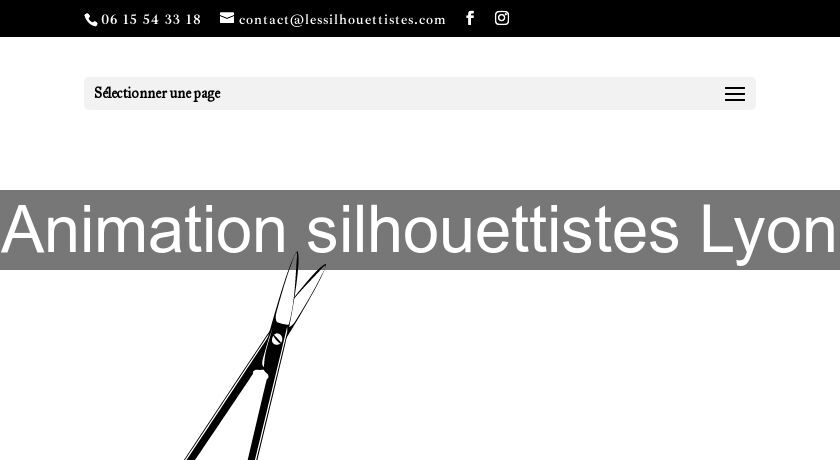 Animation silhouettistes Lyon Animation silhouettistes Lyon