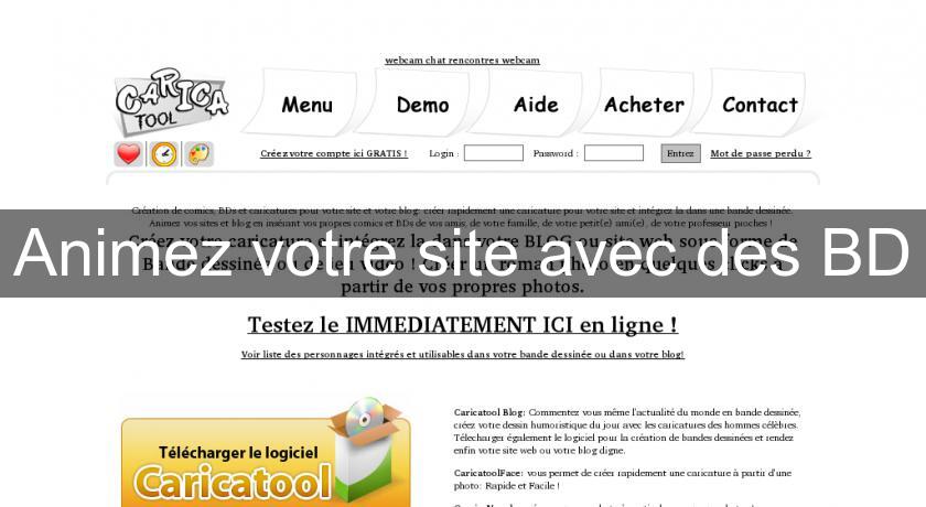 Animez votre site avec des BD Animez votre site avec des BD