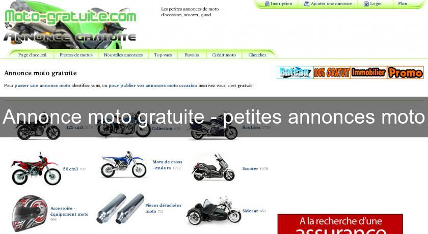 Annonce moto gratuite - petites annonces moto