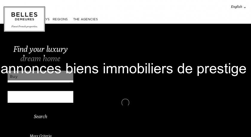 annonces biens immobiliers de prestige annonces biens immobiliers de prestige