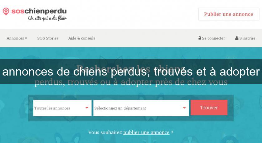 annonces de chiens perdus, trouvés et à adopter annonces de chiens perdus, trouvés et à adopter