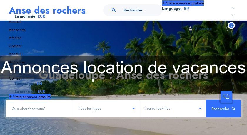 Annonces location de vacances