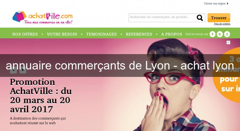 annuaire commerçants de Lyon - achat lyon annuaire commerçants de Lyon - achat lyon