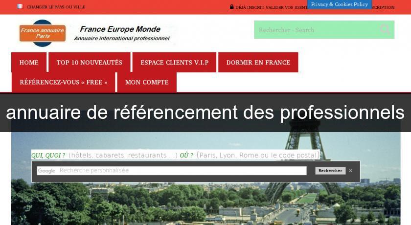 annuaire de référencement des professionnels annuaire de référencement des professionnels