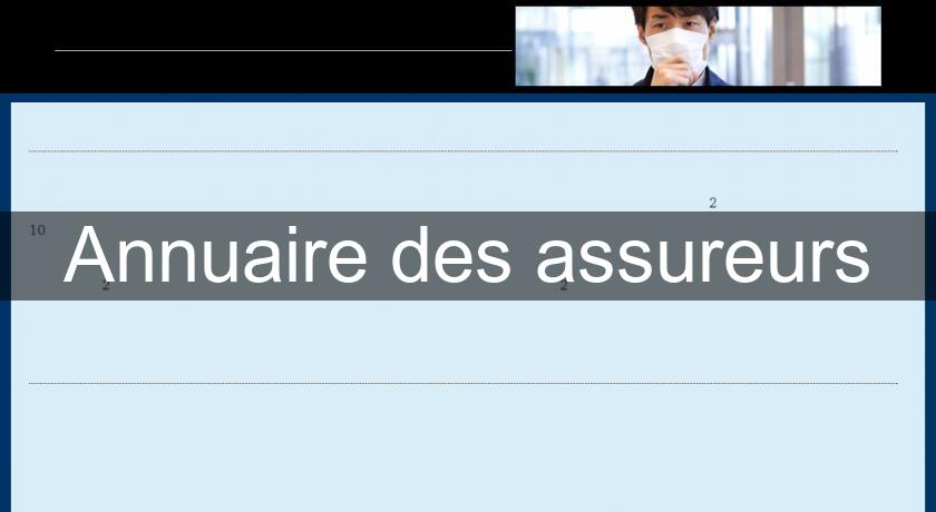 Annuaire des assureurs Annuaire des assureurs