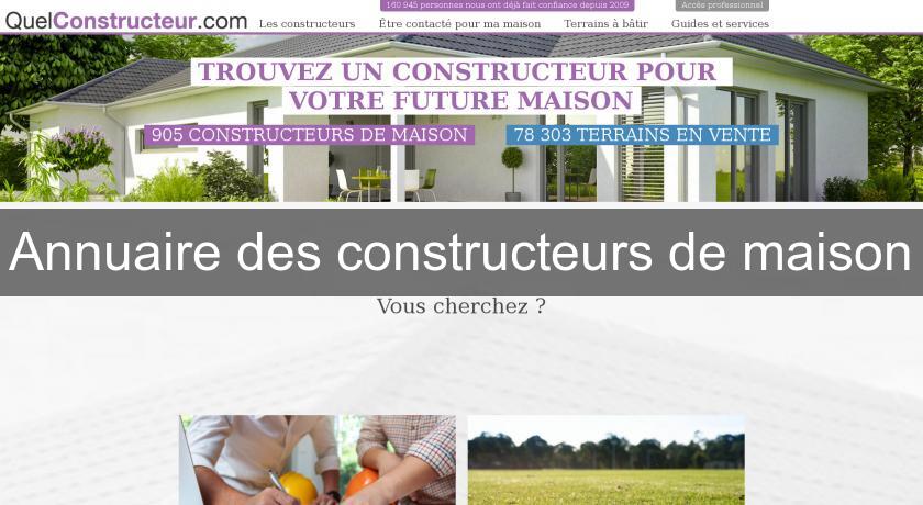 Annuaire des constructeurs de maison Annuaire des constructeurs de maison