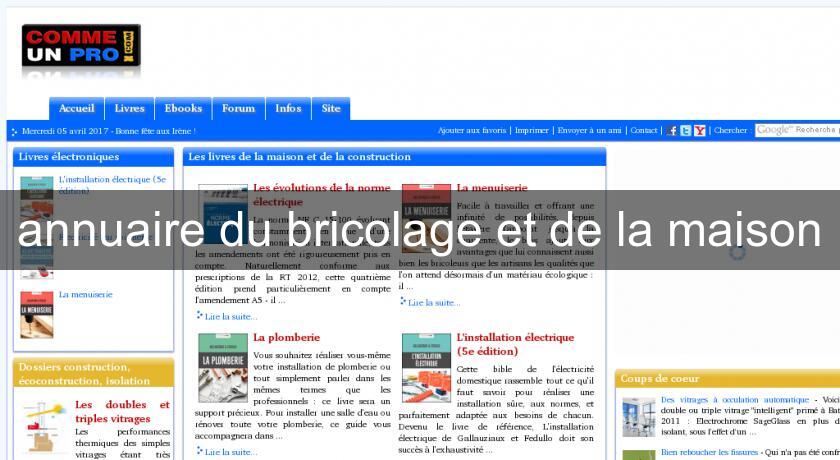annuaire du bricolage et de la maison annuaire du bricolage et de la maison