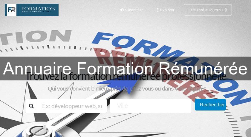 Annuaire Formation Rémunérée Annuaire Formation Rémunérée