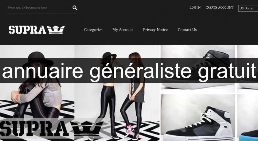 annuaire généraliste gratuit