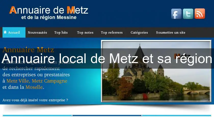 Annuaire local de Metz et sa région