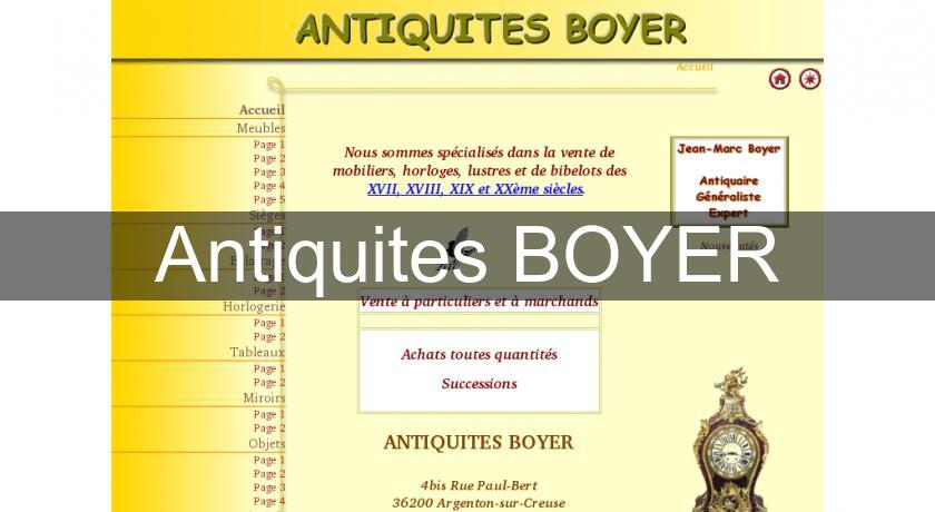 Antiquites BOYER Antiquites BOYER
