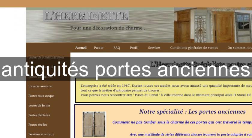 antiquités portes anciennes antiquités portes anciennes